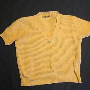 Chunky knit off white sweater